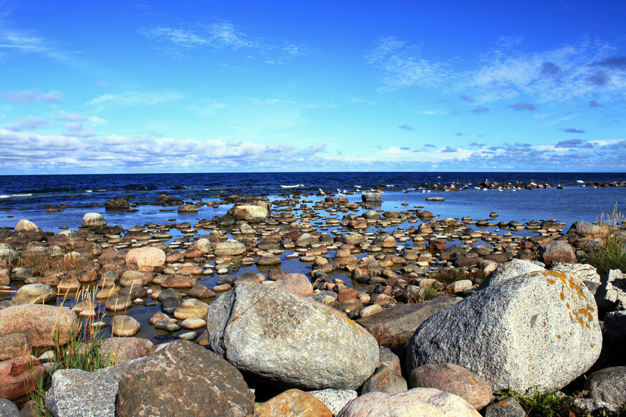 维斯比（Visby）北边一小渔村