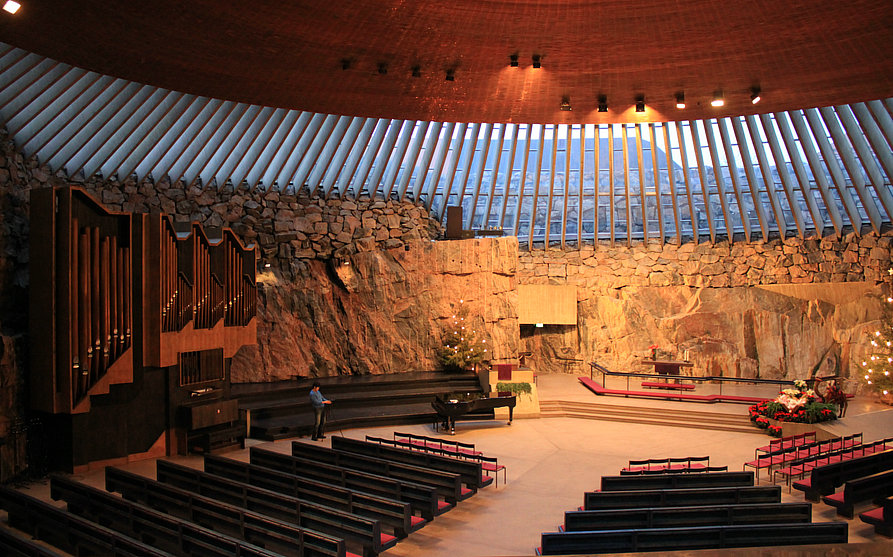 赫尔辛基岩石教堂