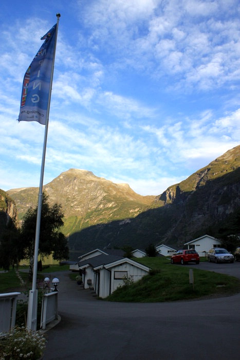 盖郎厄尔（Geiranger）峡湾小木屋