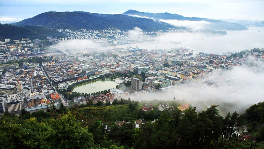 卑尔根全景