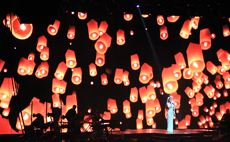 Sarah Brightman 2014 Stockholm Hovet