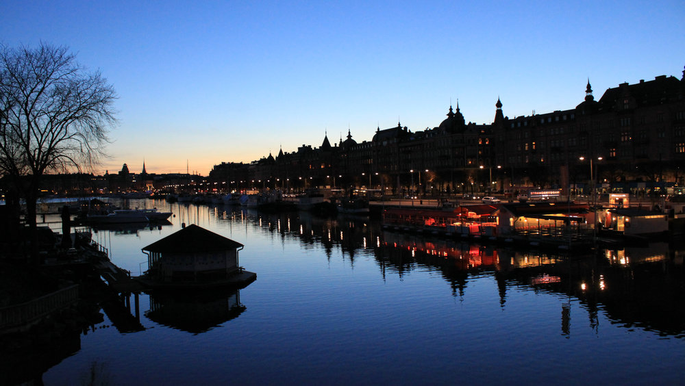 strandvägen夜景