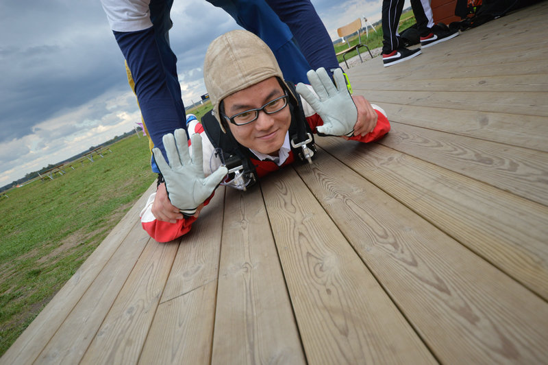 stockholm skydive简单训练中