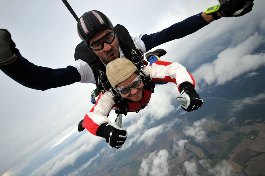 stockholm skydive free fall