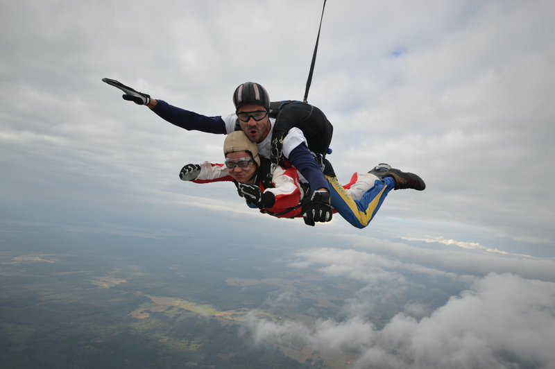 stockholm skydive free fall